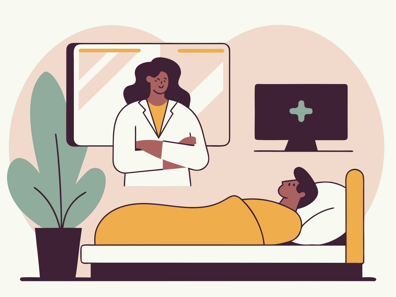 Illustration of remote care